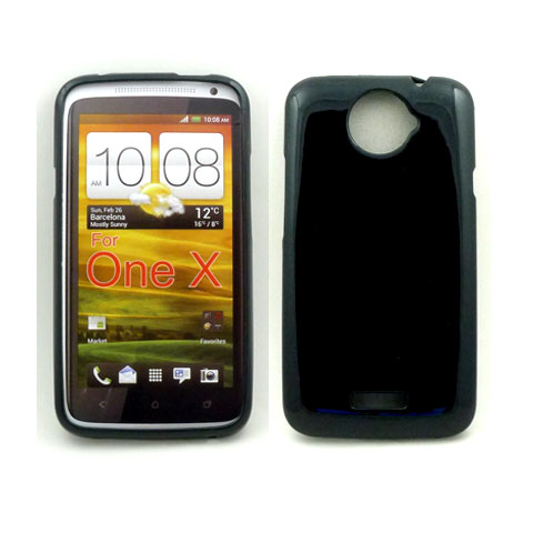 Gel Case  for HTC ONE X(Black)